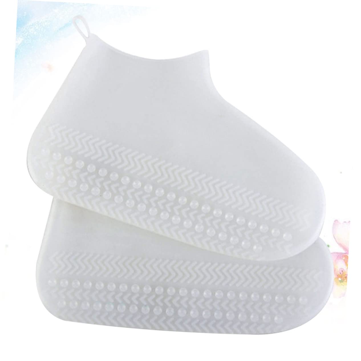 Cabilock Waterproof Rain Shoes Cover Portable Reusable and Slip-resistant for Outdoor