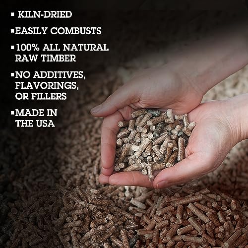 Camerons Smoking BBQ Wood Pellets (Apple, Cherry, Hickory, Mesquite)- 4 Pack of Pints Value Pack - 100% All Natural Kiln Dried Barbecue Wood for Smoker Grill & Pellet Grill Set