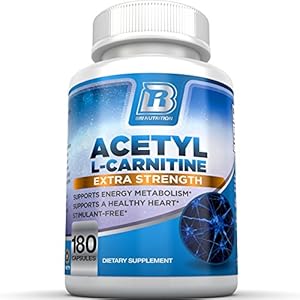 BRI Nutrition Acetyl L-Carnitine – Natural Supplement to Help Boost Energy Production, Support Memory/Focus, Promote…