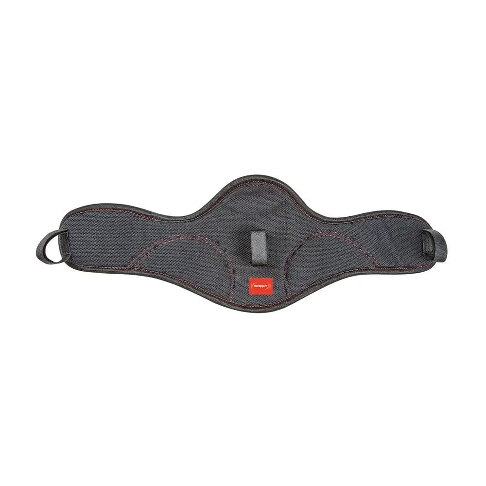 WeatherBeeta Therapy-Tec Anatomical Poll Pad, Black/Red, Small