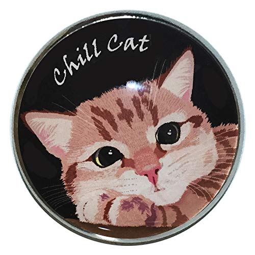 猫ピンバッジ ピンバッジ 猫 Chill cat 2 ピンバッチ 猫 ブローチ 猫 ピン