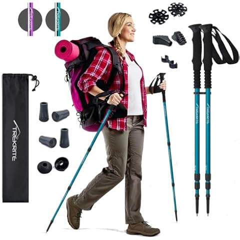 Trekrite Women's Adjustable Hiking Poles Set Cover