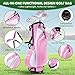 8 Pieces Complete Womens Golf Club Set – Ladies Golf Clubs Full Set with Bag, Fairway Wood, Hybrid, Irons, Putter – Lightweight, Beginner Friendly, Premium Quality, Distance & Accuracy, Easy to Use