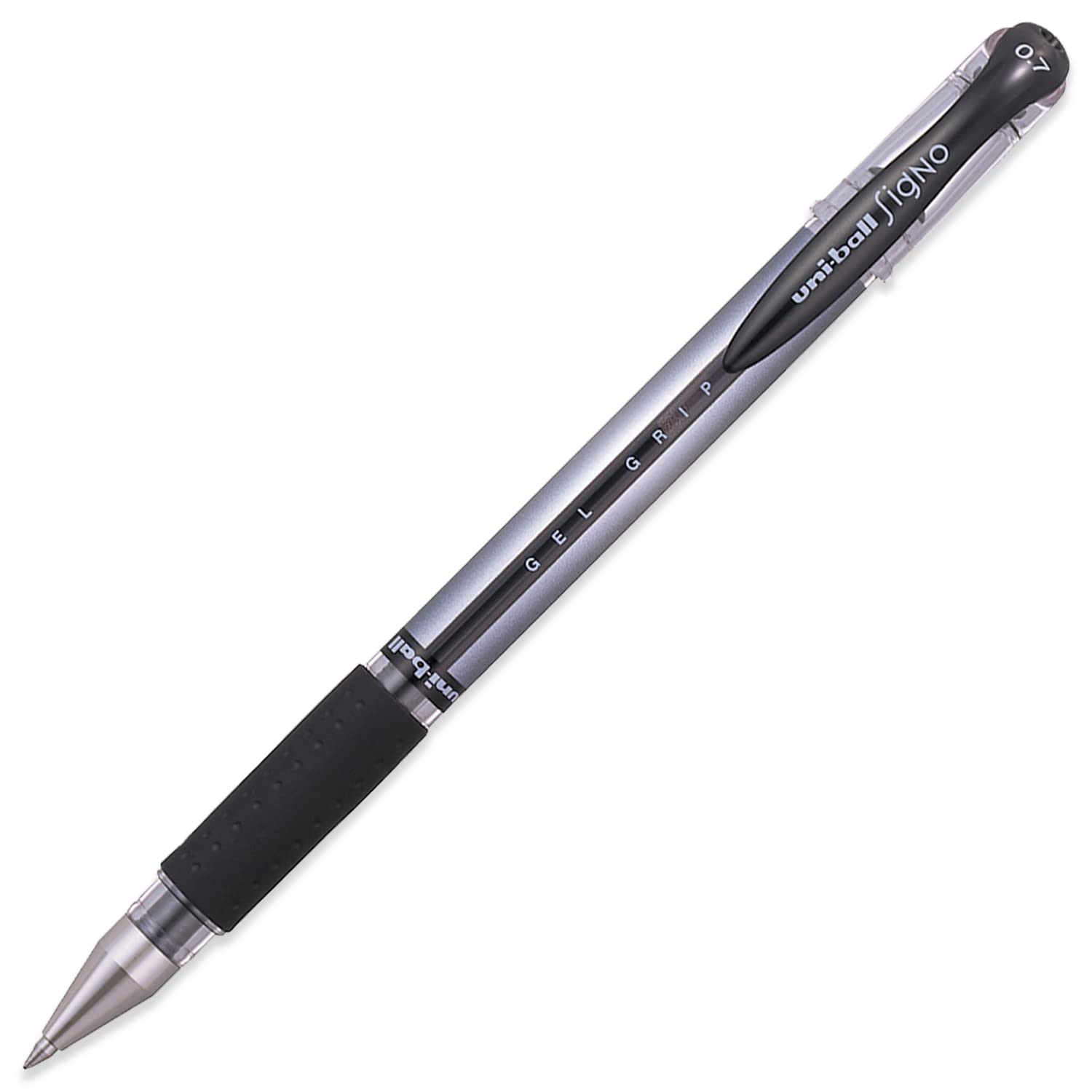 uni-ball UM-151 Signo Gel Grip Rollerball Pen - 0.7mm - In Envelope Gift Packaging (Pack of 5, Black) - Image 3