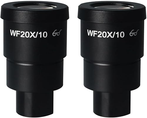 Microscope Accessories Kit 1 Pair 20X for Binocular Trinocular Microscopio Part Microscope Slides disponible en Yaxa Guatemala