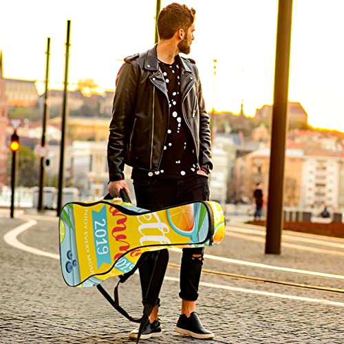 Hondank Housse de transport étanche pour guitare avec bandoulière réglable Motif tour Eiffel et graffiti, bouche rouge… - Les Beatles, Paul McCartney, John Lennon, RIngo Starr, George Harrison Hondank Housse de transport étanche pour guitare avec bandoulière réglable Motif tour Eiffel et graffiti, bouche rouge… – Image 7