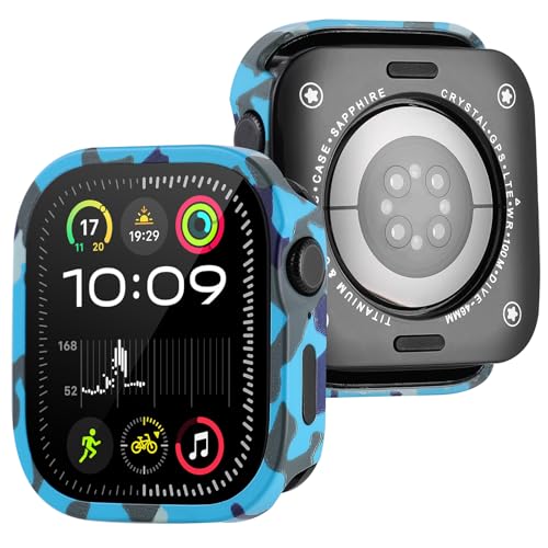 Coque Apple Watch 45mm en métal robuste et dos céramique