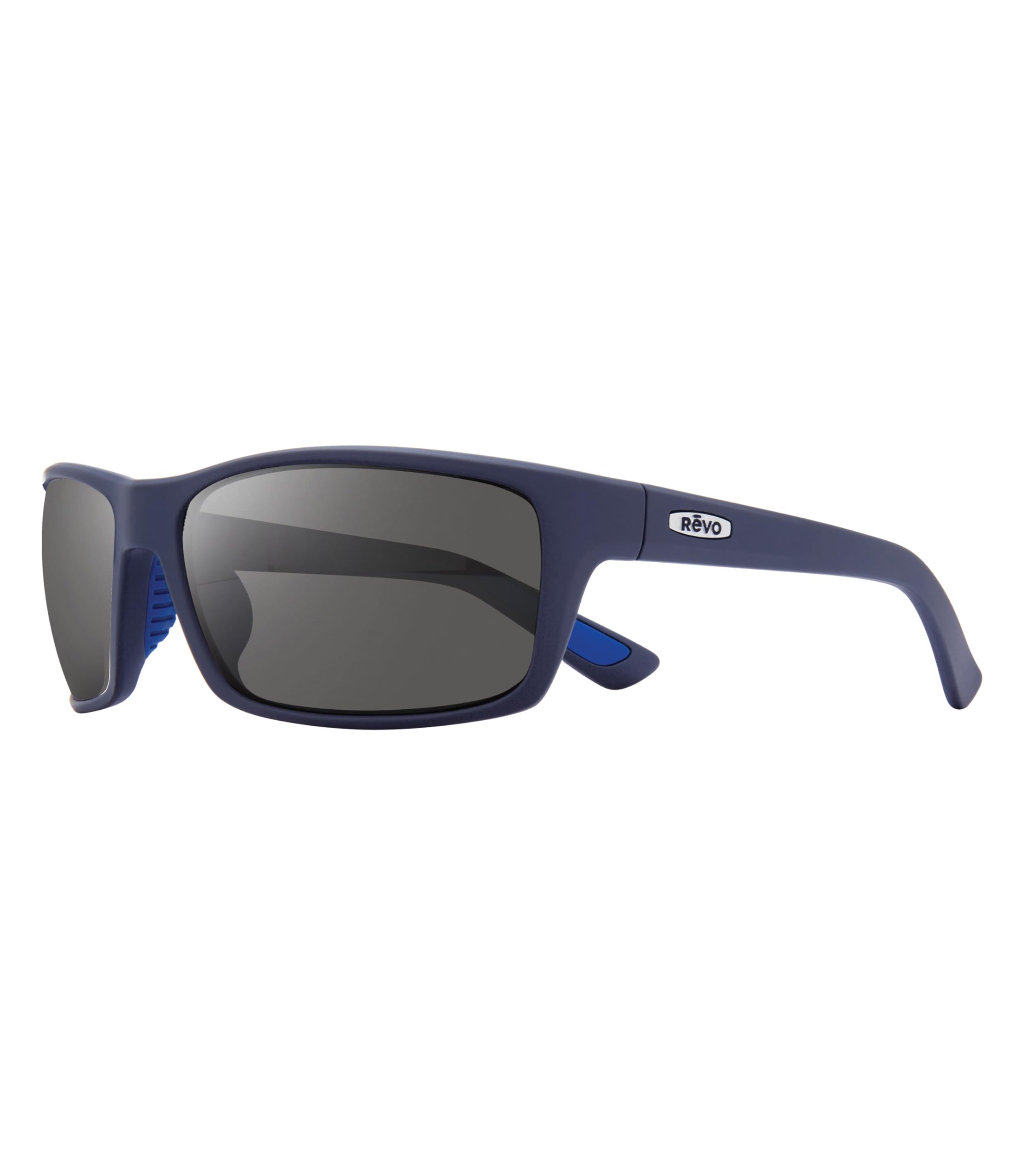 Revo unisex-adult Rebel Bl Sport Sunglasses Matte Blue Frame With Graphite Lens 64 Millimeters