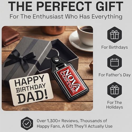 Image of Brotherhood Car Key Chain for Nova - Classic Models Keychain for Men and Women Gift Key Ring