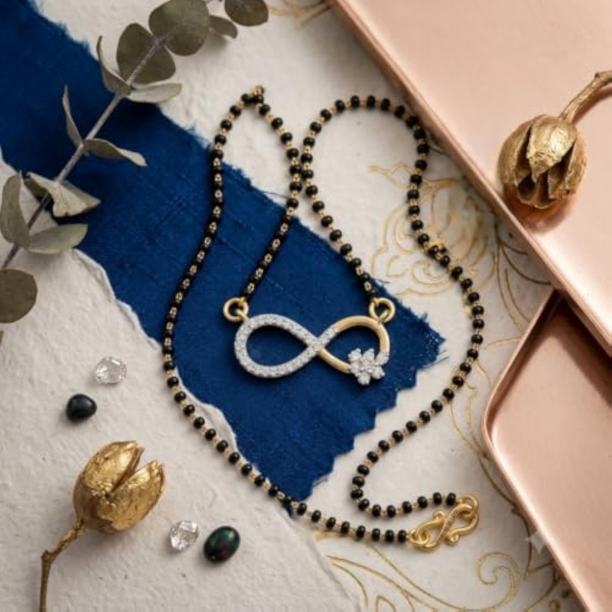 Women's Lightweight Infinity Symbol Mangalsutra Jewelry Gift