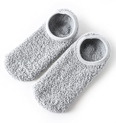 Bevigorio Slipper Socks for Women with Grippers Non Slip Fuzzy Socks with Grips Womens Grippy Grip Hospital Home Gifts3