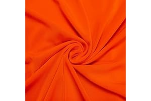 Texco Inc Solid 4-Way Stretch Jersey Knit Venezia Polyester Spandex Fabric, Your...