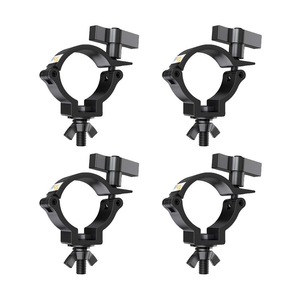 Global Truss Black 4X Pro Half Coupler 100G Swl Lighting Clamp Truss Stand