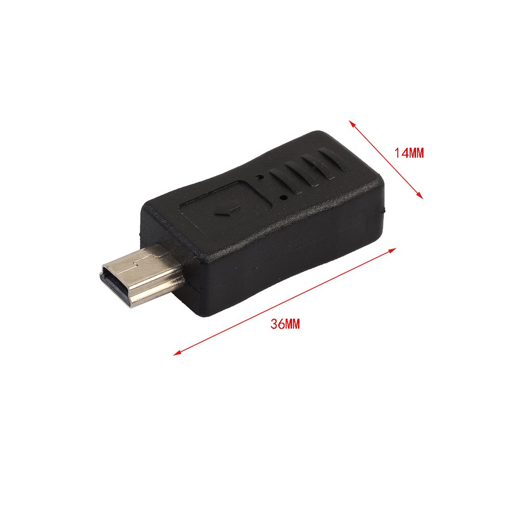 Lot de 10 adaptateurs de changement de données OTG F/M 12 pièces/lot USB/Micro USB/Mini 5 broches