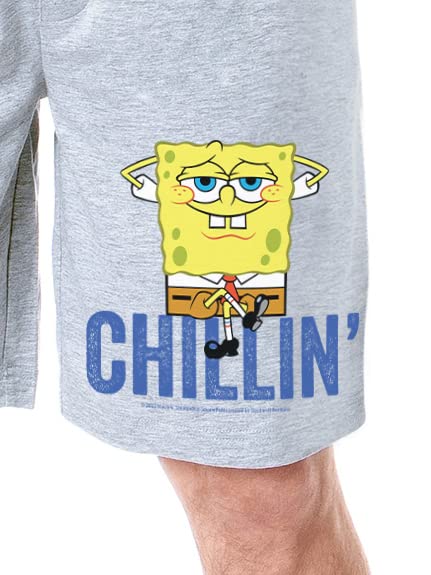Nickelodeon SpongeBob SquarePants Mens' Chillin' Sleep Pajama Shorts2