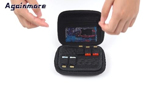 Amazon.com: Againmore Case Compatible with Bandai Vital Bracelet Dim Cards  (20+), Protective Storage Holder Box for Digital Monster for Digimon Dim  Card Accessories (Bag Only) : Toys & Games