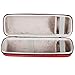 Faylapa Hard Case for JBL Charge 3 Wireless Bluetooth Speaker Travel Carrying Storage Bag - Fit USB Cable and Charger (Red)