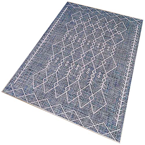 WELL HOME MOBILIARIO & DECORACIÓN Alfombra de Poliester Estampada 100 x 150cm