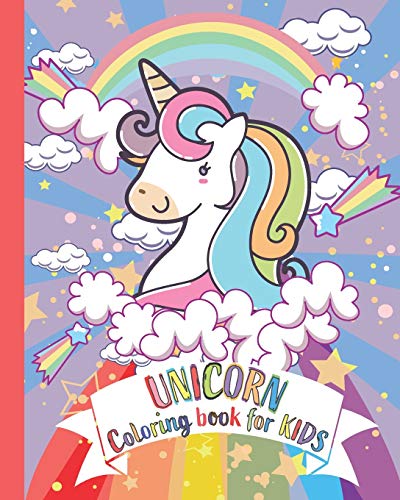 Unicorn coloring book for kids: kids Coloring Book with Beautiful and funny Unicorn Designs. A good activity book for kids, children and girls ages ... skills. Size 8" x 10" 50 Pages matte cover. image 3