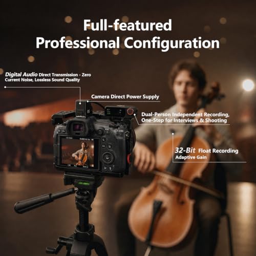 Image of DJI Mic 3 (2TX+1RX+Charging Case), All in one Mic with Hot Shoe for Canon