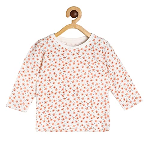 Image of miniklub Multicoloured Floral Print Organic Cotton Top