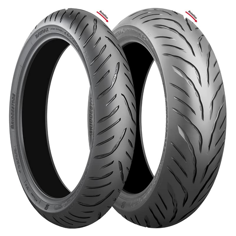 Amazon.co.jp: 【前後2本セット】ブリヂストン 120/70ZR17 58W 190 