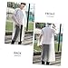 Holibanna Anti-droplet Transparent Long Raincoat Full Body Rain Gear for Men and Women Lightweight Outdoor Travel Raincoat for All Seasons