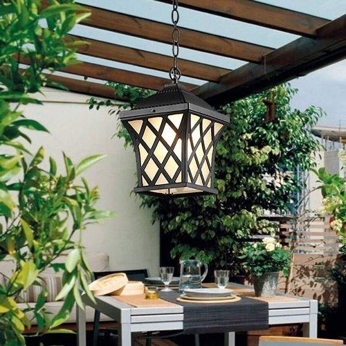 Suspension style grange extérieure classique étanche pour entrée et terrasse - 3