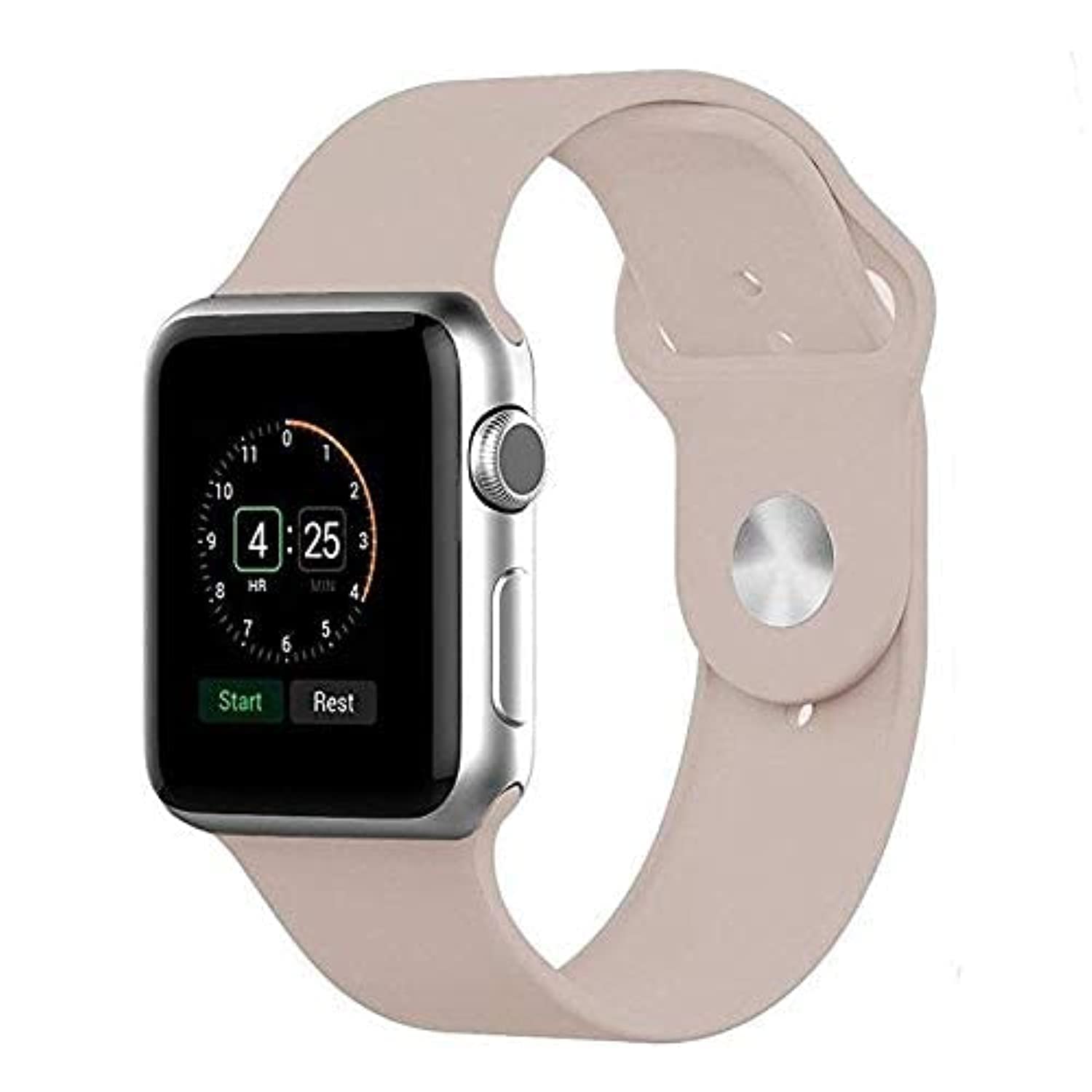 eWINNER Breathable Soft Silicone loop Replacement Wrist Strap Sport Band for Apple iWatch ultra Series 8 7 6 5 4 3 2 1 SE 38mm 40mm 41mm 42mm 44mm 45mm 49mm