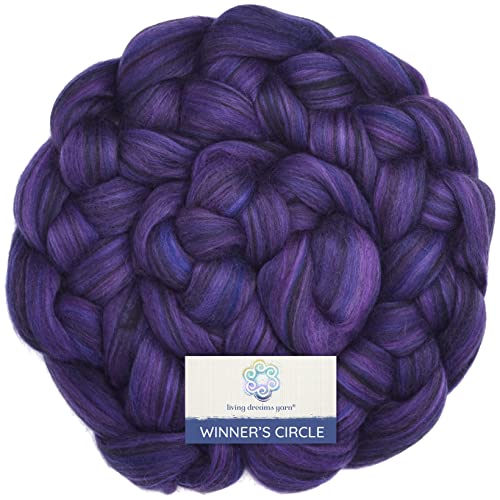 Superfine Merino Fiber Larkspur