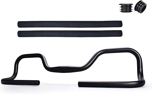 Miniatura 3 de Aleación de aluminio bicicleta mariposa manillar bicicleta montaña bicicleta elevador manillar bicicleta carretera bicicletas cruceros montaje