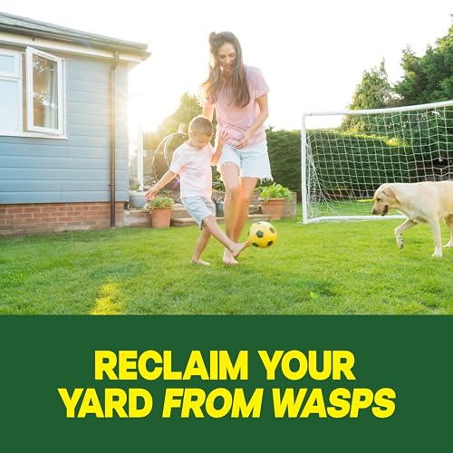 Image of Raid Outdoor Wasp Ground Nest Killer, Dust Insecticide for Outside Household Use, Wasp Killer, Fast-Working and Odorless, 24 Oz