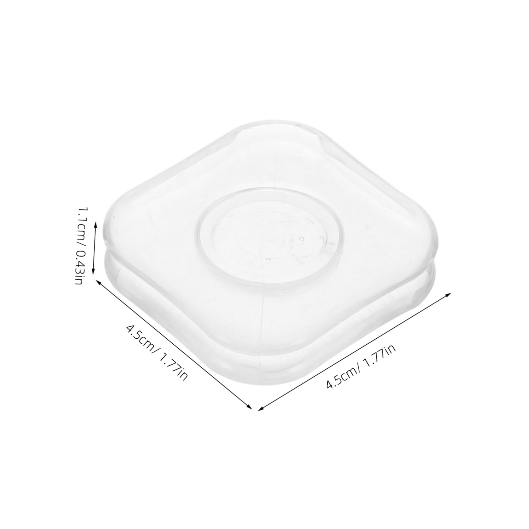 PRETYZOOM 2pcs Nano Collection Pads Multi Use Adhesive Storage Pads Slip Gel Stickers for Car Home Office Durable Versatile Phone Grip Holder