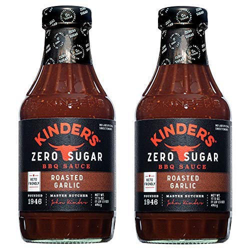 KINDER'S Keto Friendly Zero Sugar Roasted Garlic BBQ Sauce