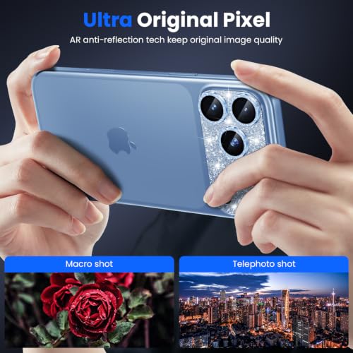 Image of WSKEN for 18 Pro Max Camera Lens Protector for iPhone - Military Grade