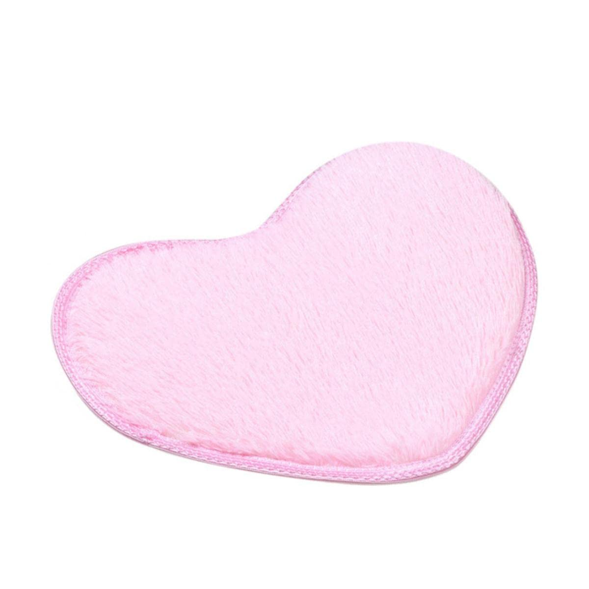 L'ATELIER 17 Tappeto a forma di cuore per bagno, tappetino antiscivolo L'ATELIER 17 Tappeto a forma di cuore per bagno, tappetino antiscivolo