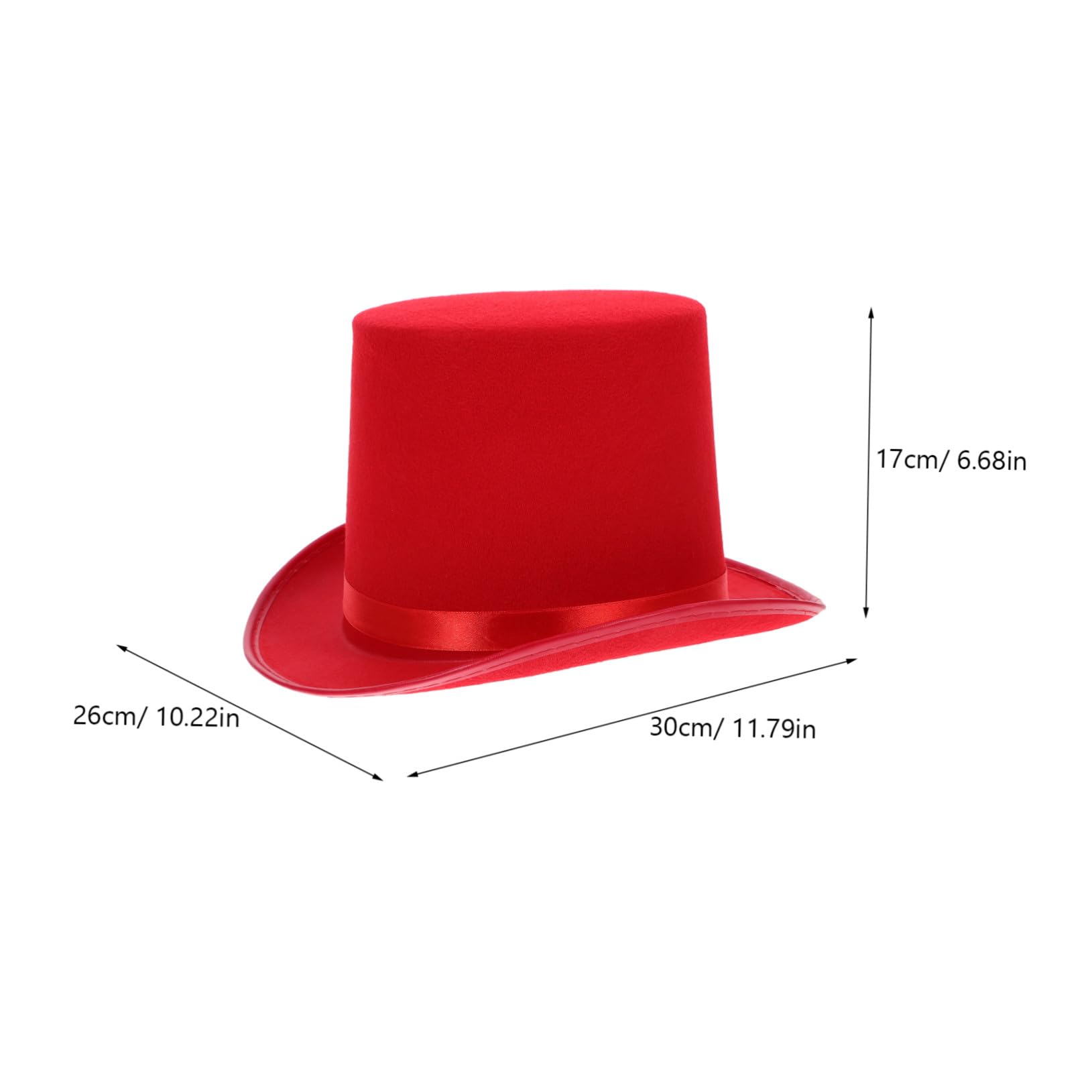KOMBIUDA Cappello Vintage per Costume Adulto Accessorio Party Retrò per Mascherata e Spettacolo