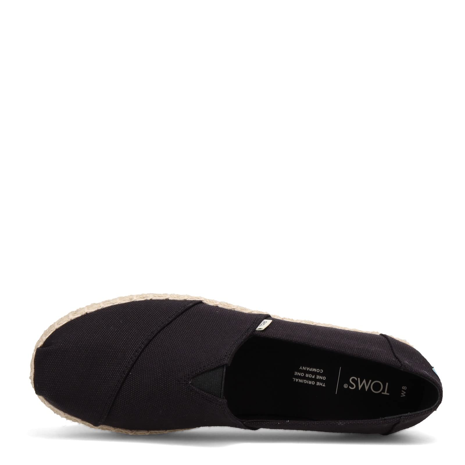 TOMS Damska lina na platformie Alpargata