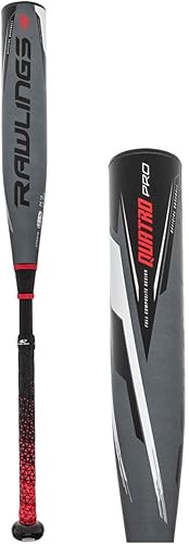 Rawlings  QUATRO PRO Bate de béisbol  USSSA  -10-8-5 Drop  2 piezas compuesto  barril de 2 34