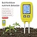 Gslxheal 4 in 1 NPK Soil Tester Digital, LCD Soil Fertility Meter for Nitrogen Phosphorus Potassium & Temperature Measurement, High Accuracy Soil Analyzer