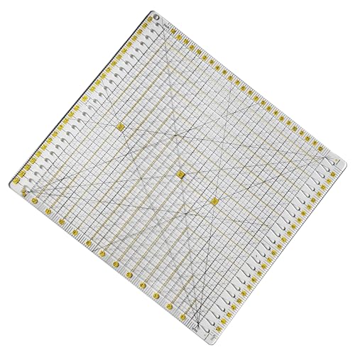 image for HONEYSEW Quilting Template Ruler Slotted Rulers Sewing Quilt Strip Rul