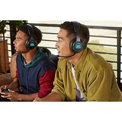 Image of JBL Quantum 810 Wireless - Wireless over-ear performance gaming headset with Active Noise Cancelling and Bluetooth, up to 43 hours of battery life, Hi-Res 50mm drivers (Black)