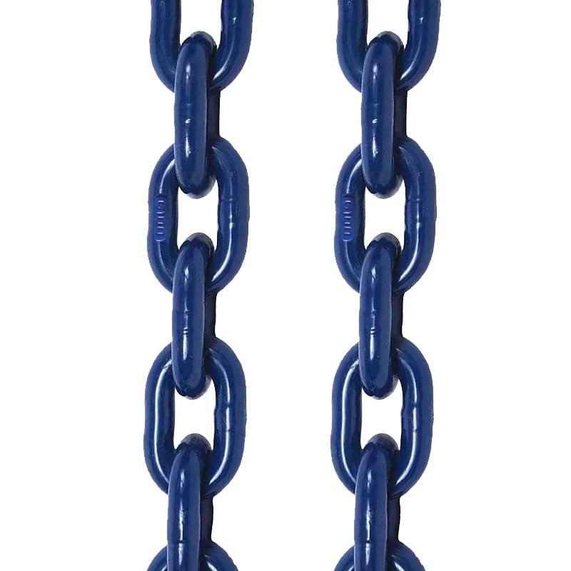 Lifting Chain Bulk Plain Piece Heavy Duty Grade 100 Rigging Towing and Rigging Working Load Limit Pro Use(8mm/2.5t)