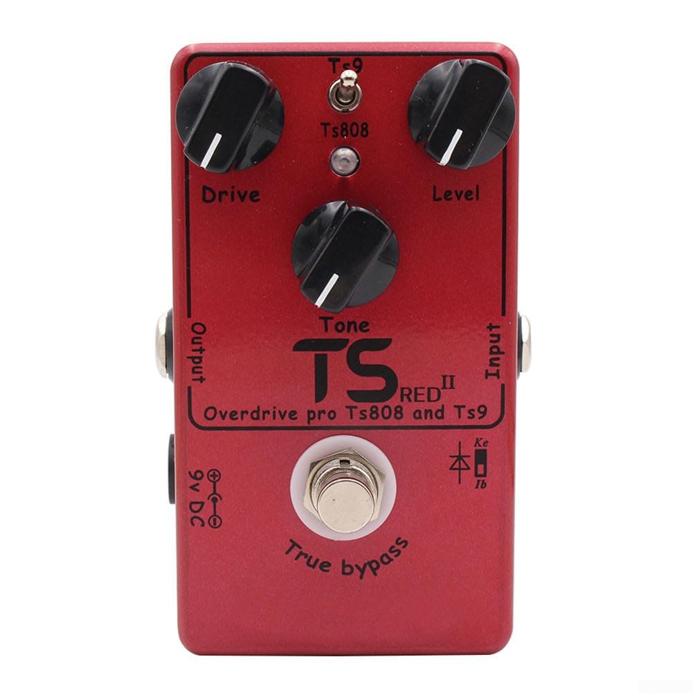 2.0 Version Demonfx TS RED II Gitarren-Effektpedal Combine Overdrive Booster