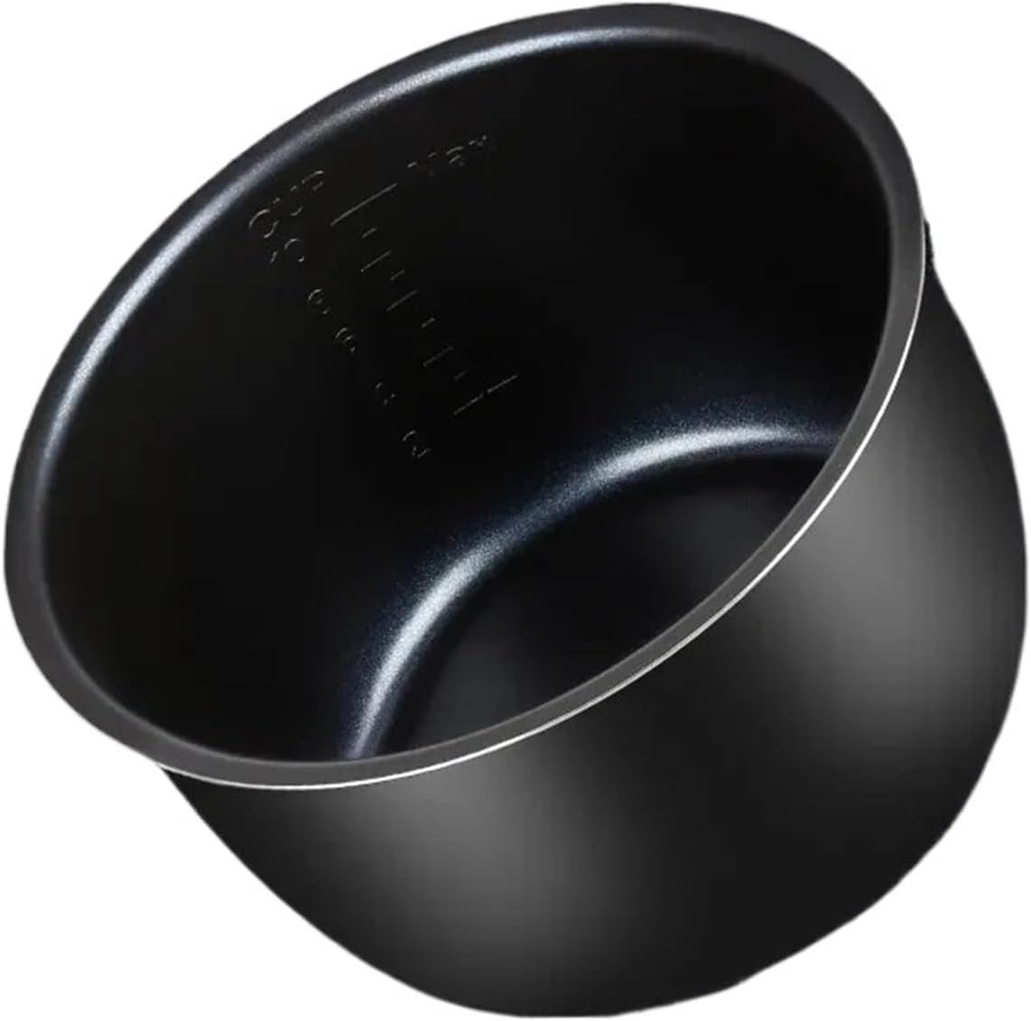 Electric Pressure Cooker Liner 1.6/3/4/5/6L Non-stick Rice Pot Gall Black Crystal Inner Accessories Cooker Parts,compatible For Midea(6L)