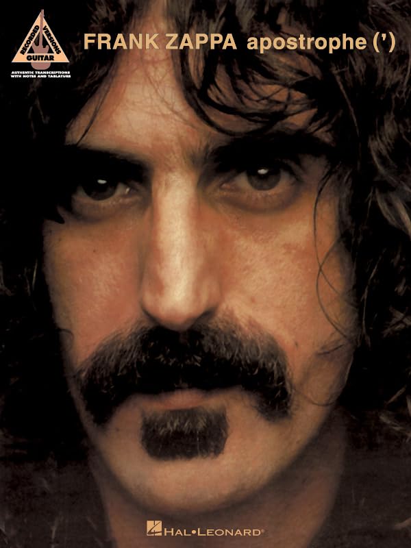 Frank Zappa Apostrophe (') | Guitar Sheet Music Book | Guitar Tablature Songbook with Note-for-Note Transcriptions | Jazz Rock Fusion for Electric ... Music Book for Fans (Guitar Recorded Version)