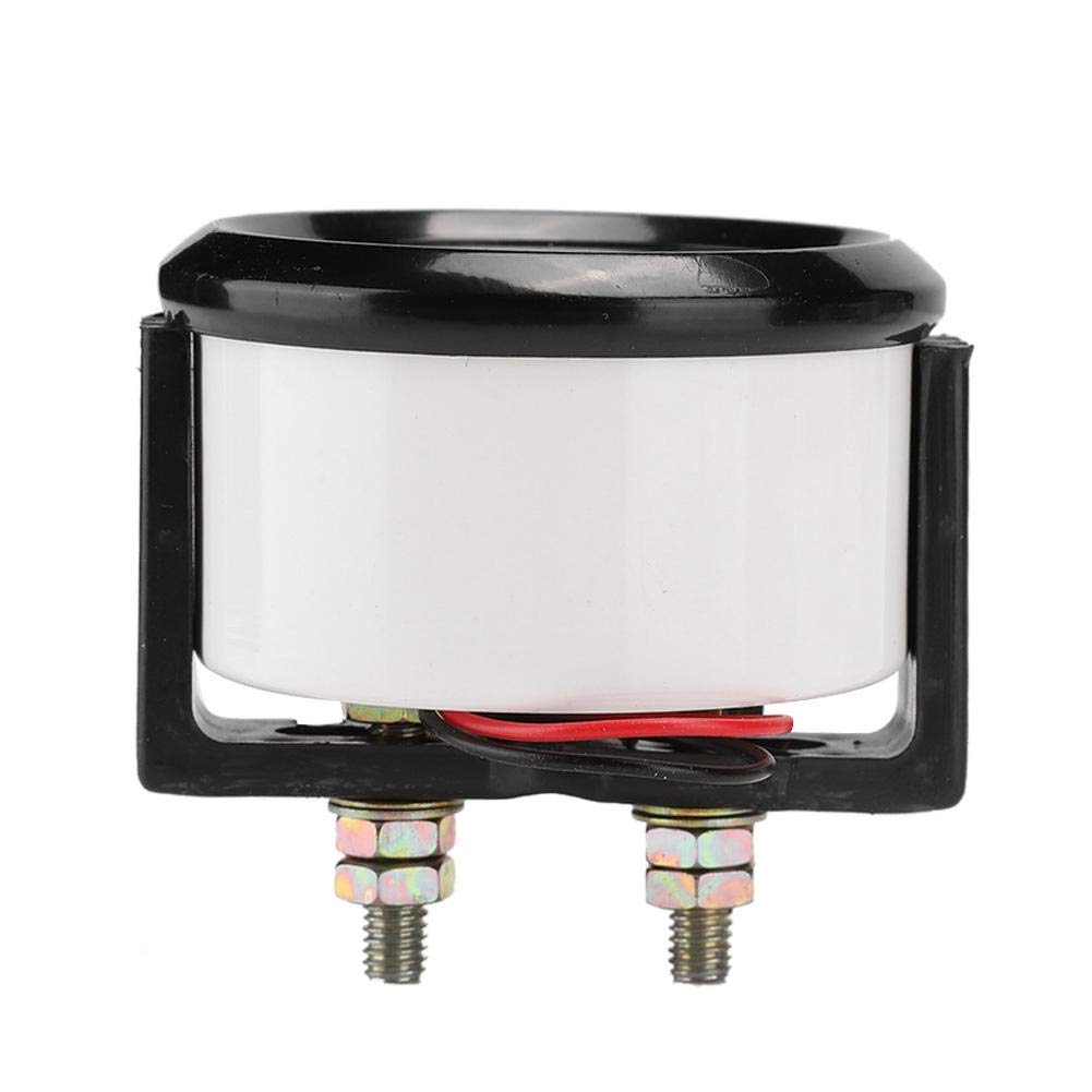 Medidor de amperios DC 12V, medidor de voltímetro de amperímetro para automóvil de 2 pulgadas y 52 mm 60-0-60A Medidor de voltímetro de medidor de AMP para vehículos automóviles (ABS negro)