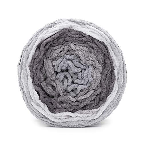 Image of Bernat Blanket yarn, Charcoal Ombre