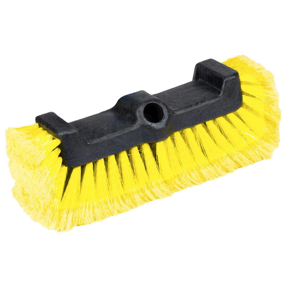 Sea Dog 491080-1 Boat Hook Three-Sided Bristle Brush - Medium (Yellow)