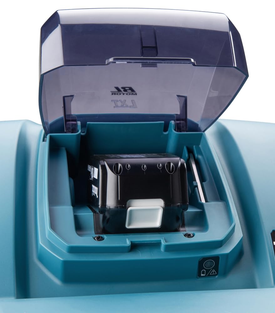 Makita DUV320RT 18V Li-Ion LXT Brushless 32cm Vertikutierer komplett mit 1x 5,0Ah Akku und Ladegerät